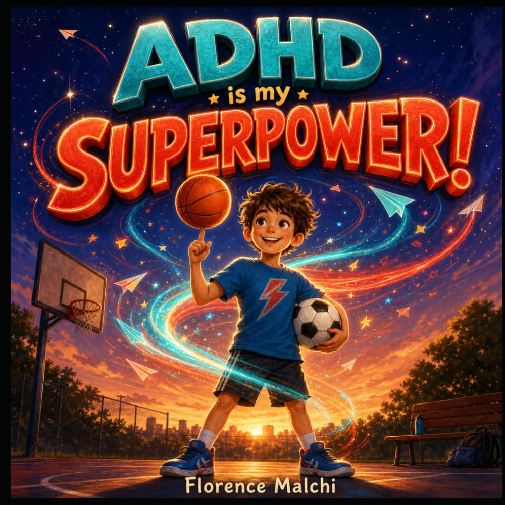 ADHD is my SUPERPOWER!: A Kids Book About Understanding ADHD, Managing Big Feelings, and Embracing Your Unique Brain