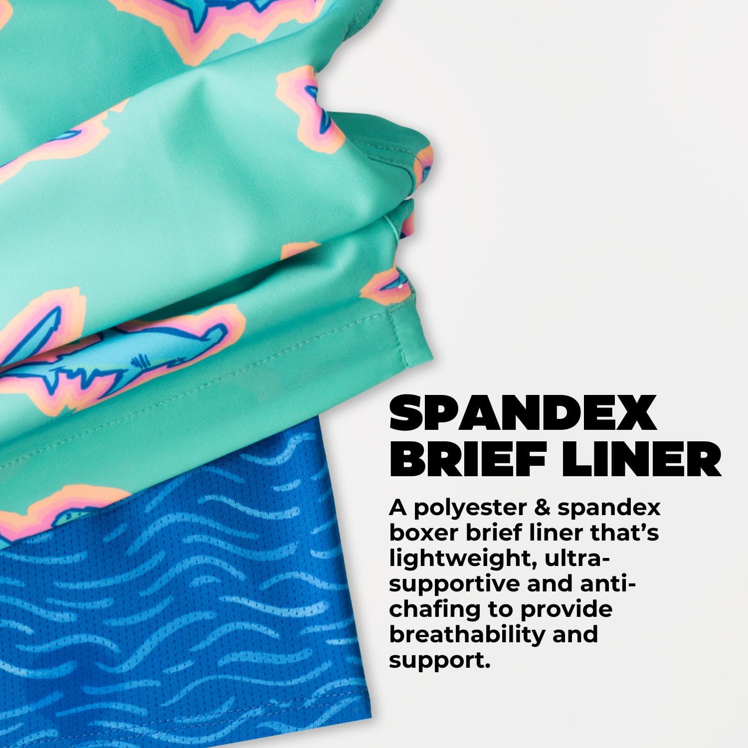 Chubbies Lined Mens Swim Trunks 5.5 Inch – Swim Shorts and Mens Shorts with Elastic Waist, Boxer Brief Liner, UPF 50+