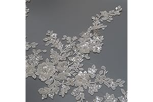 1 Yard Bridal Lace Appliques for Wedding Dresses