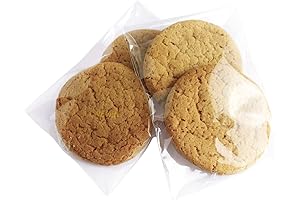 Wowfit Crystal Clear 4x6 Ziplock Cello Bags Safe for Food