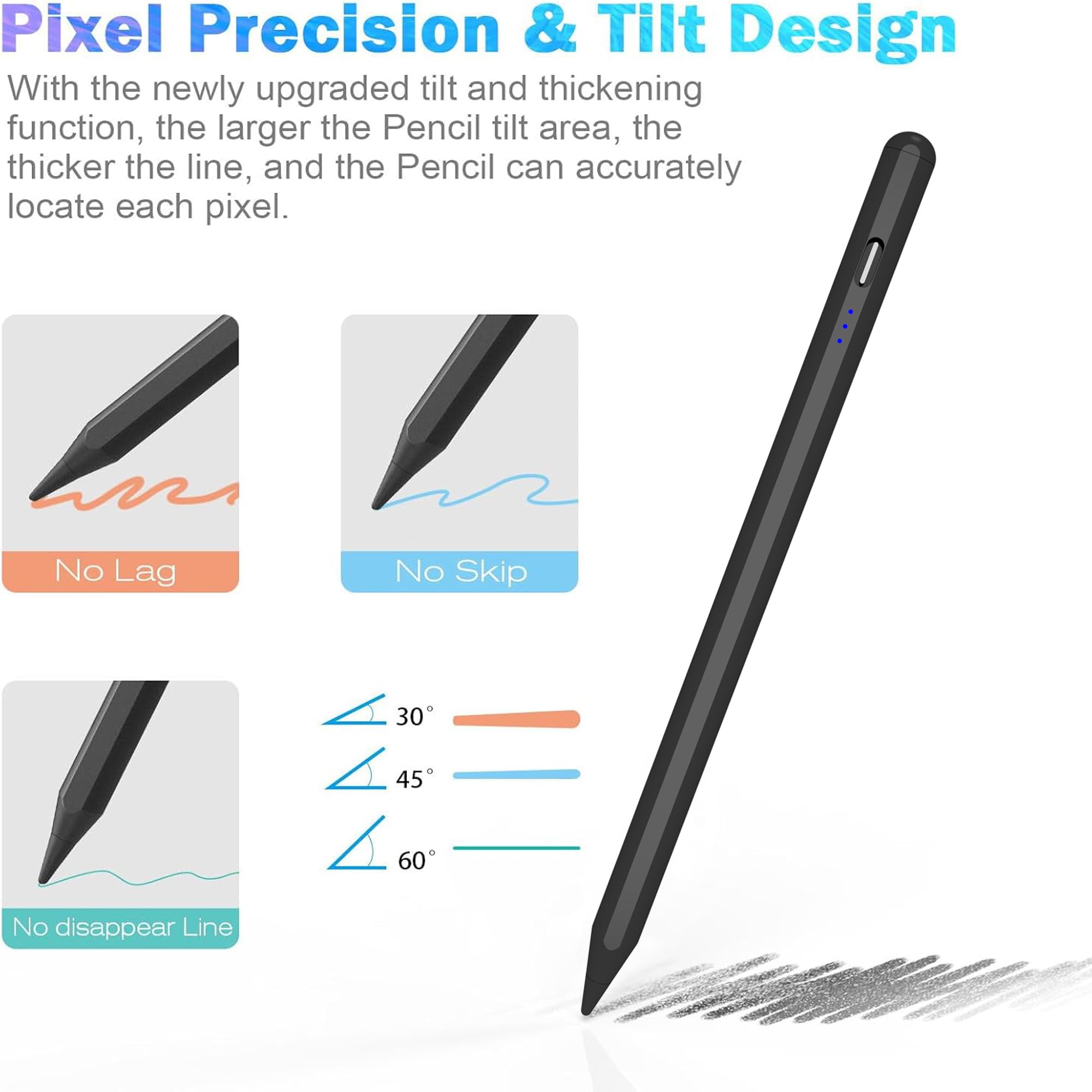Amazon.com: Stylus Pencil for Apple iPad Pro 2024 13/12.9/11