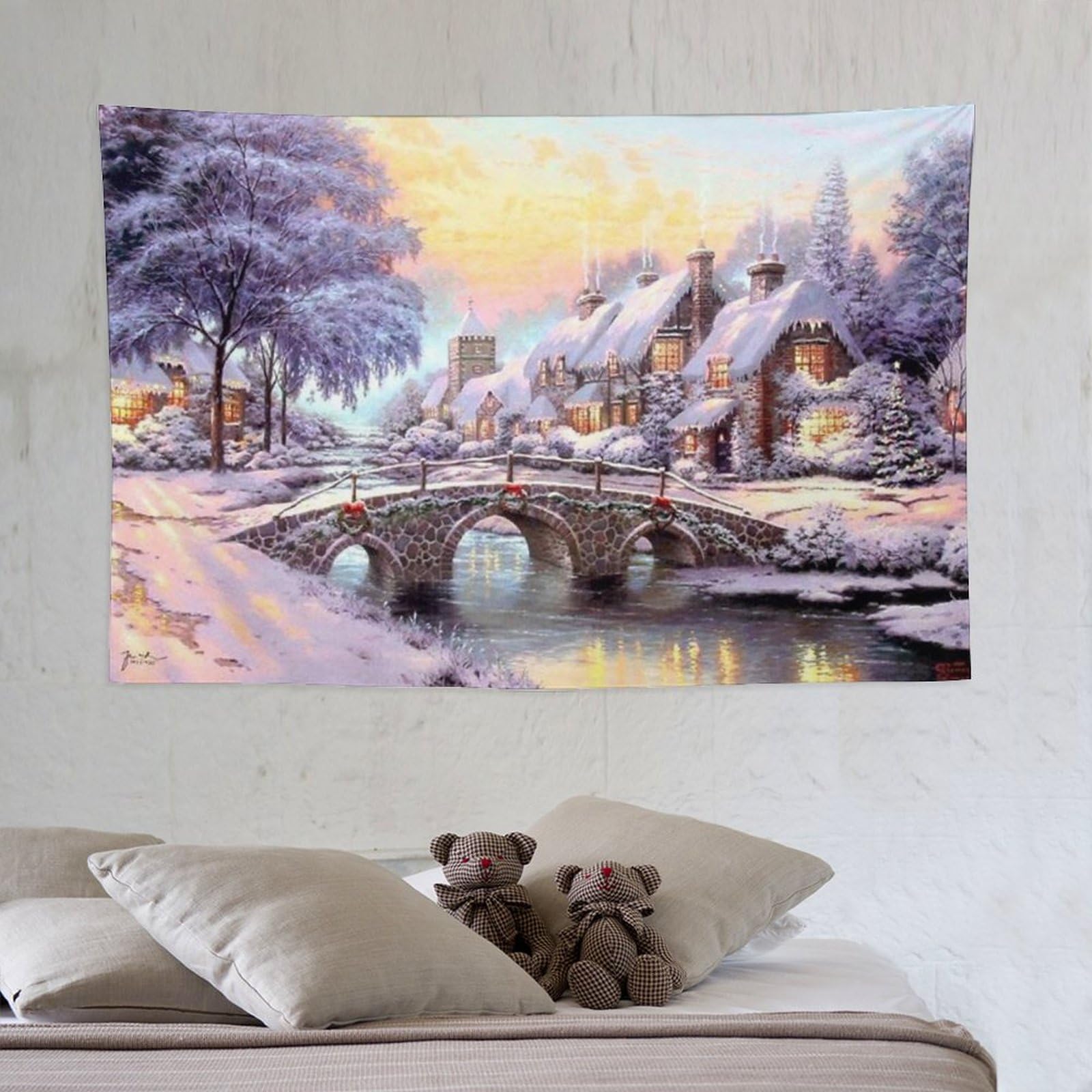 Amazon.co.jp: Thomas Kinkade トーマス・キンケイド 冬景色 Amazon.co.jp: Thomas Kinkade トーマス・キンケイド 冬景色