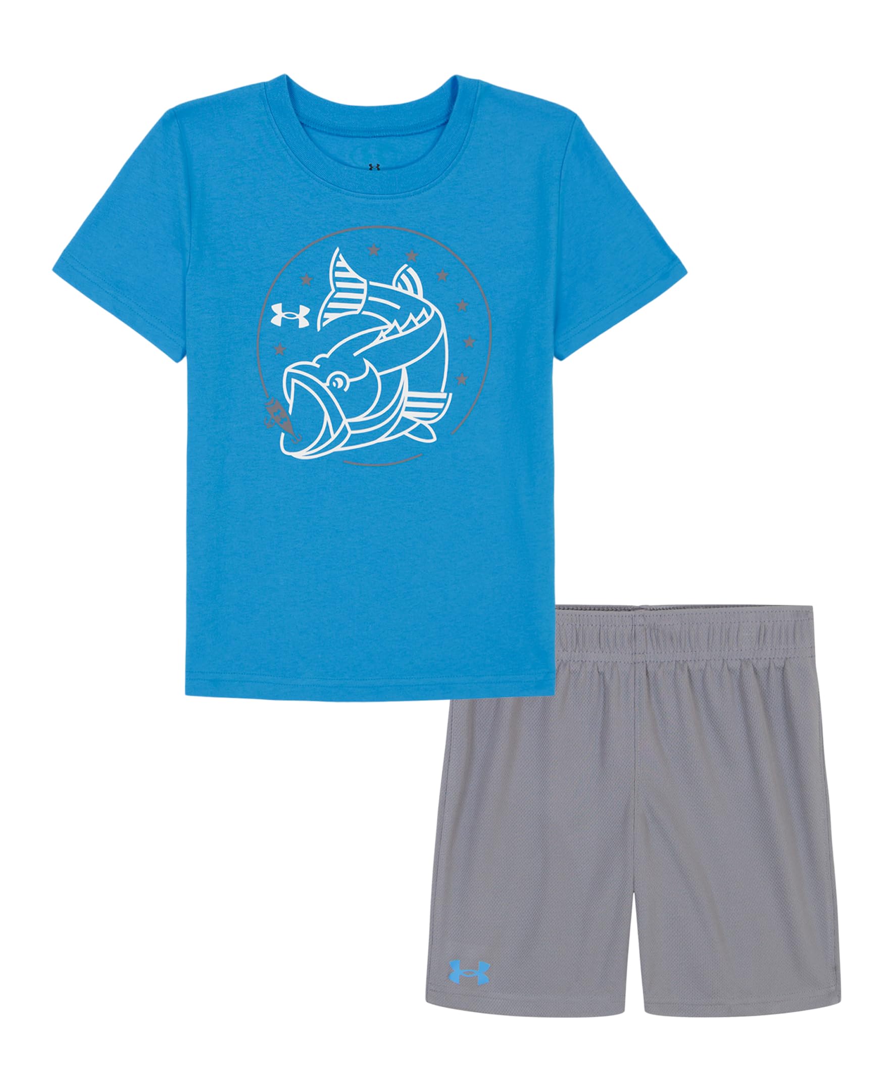 Under Armour Boys' 2-Piece Short Sleeve Tee and Shorts, Outdoor Collection