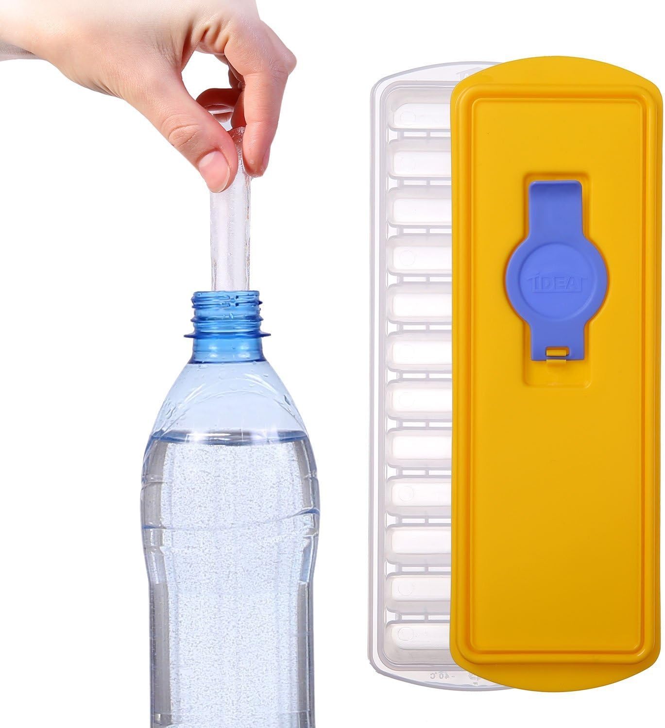 Covered Ice Cube Trays, Quick Release, 2 pack Home & Kitchen