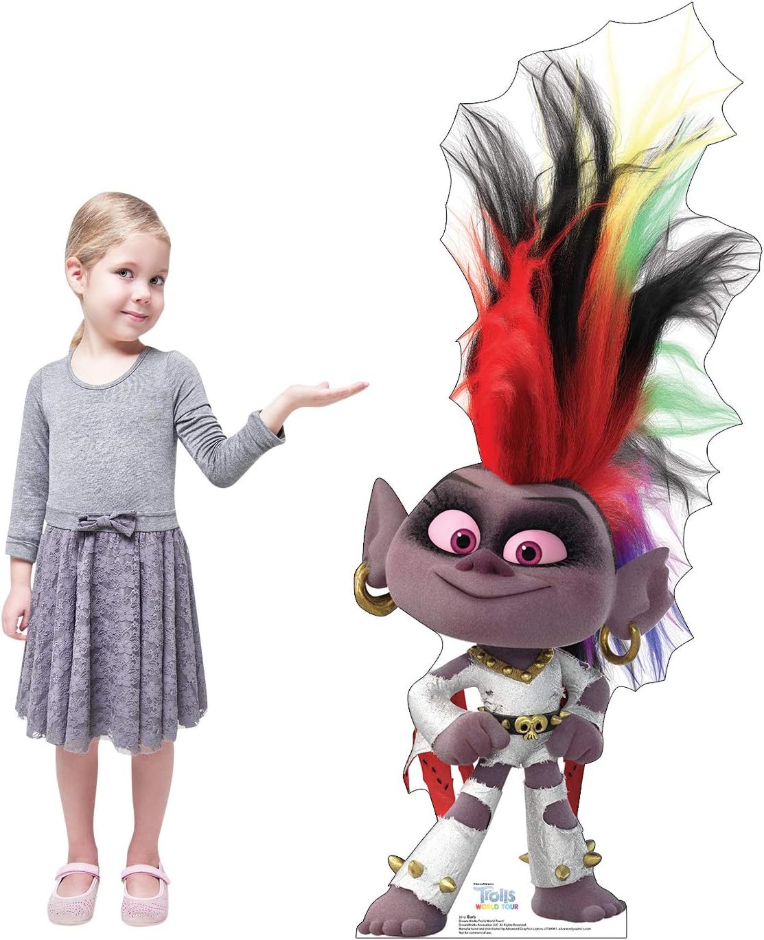 Cardboard People Poppy Life Size Cardboard Cutout Standup - Trolls World Tour (2020 Film)