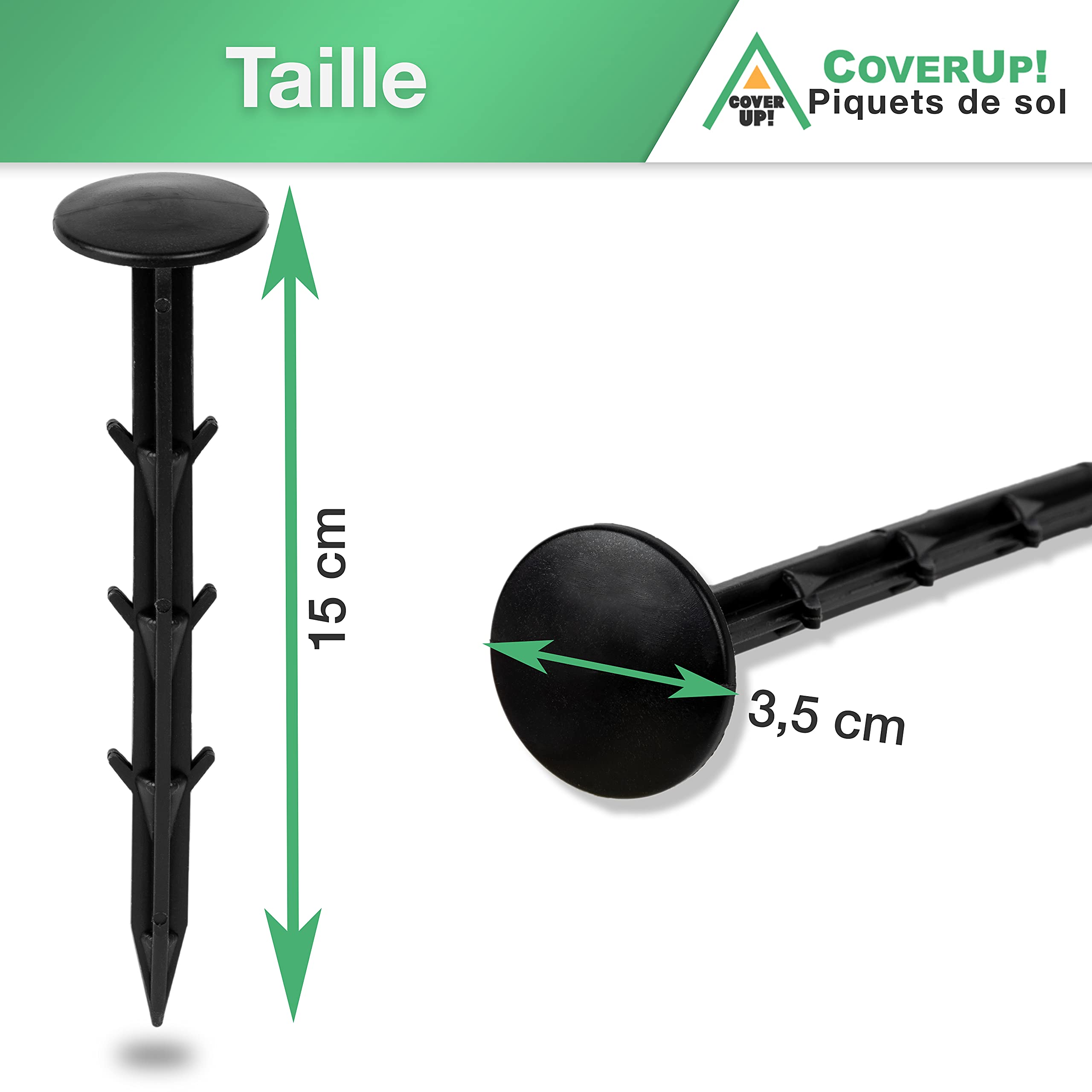 A Partir De 10 Chevilles D'ancrage Au Sol - Piquets Pour Bâches De