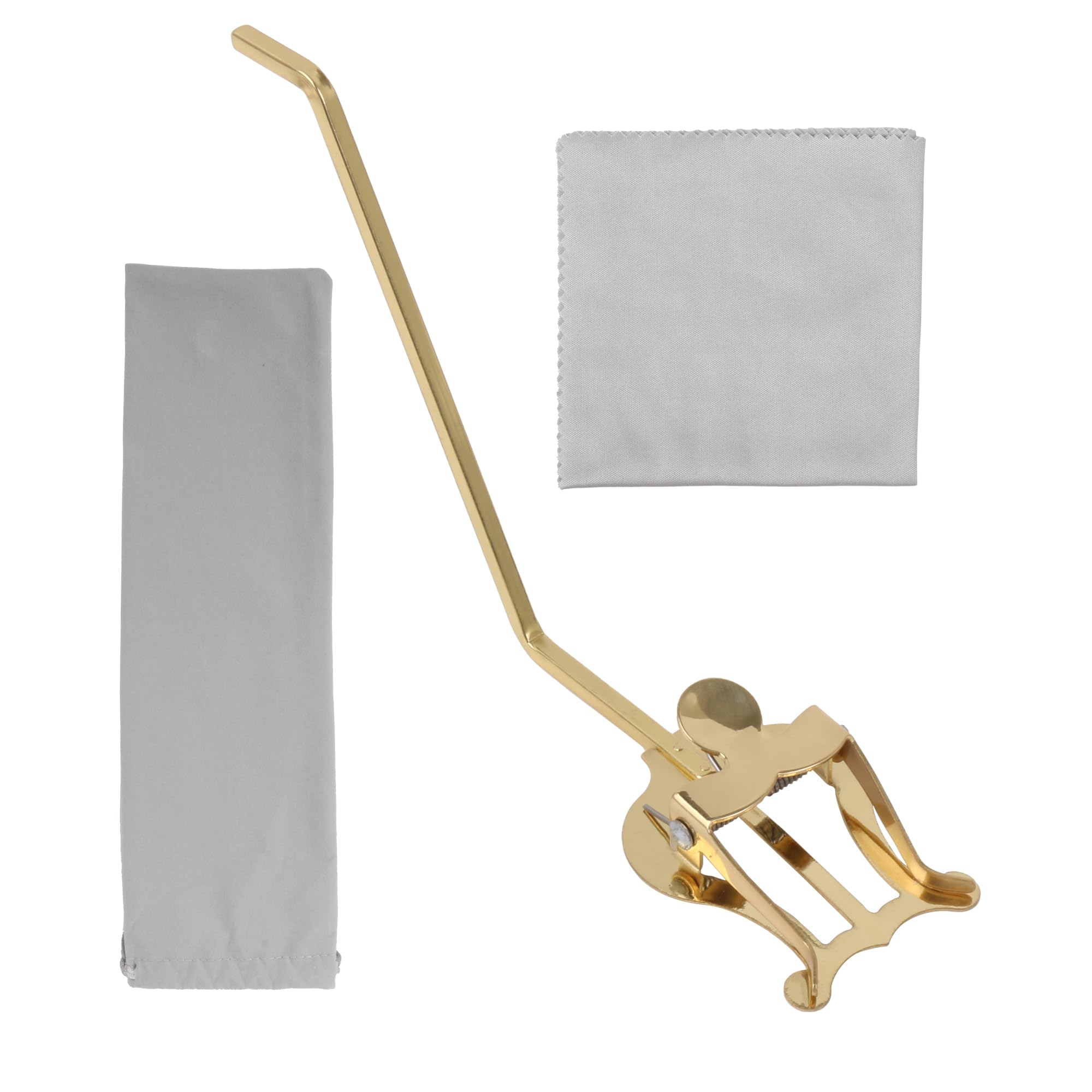 Porte-partitions en laiton pour saxophone insert carré 0,4 cm lyre musique