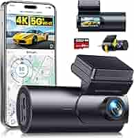 GKU/D600PRO/ダッシュカメラ 4K[新品●未開封] 4K+1080P Dual Dash Cam with WiFi, GPS, Night Vision