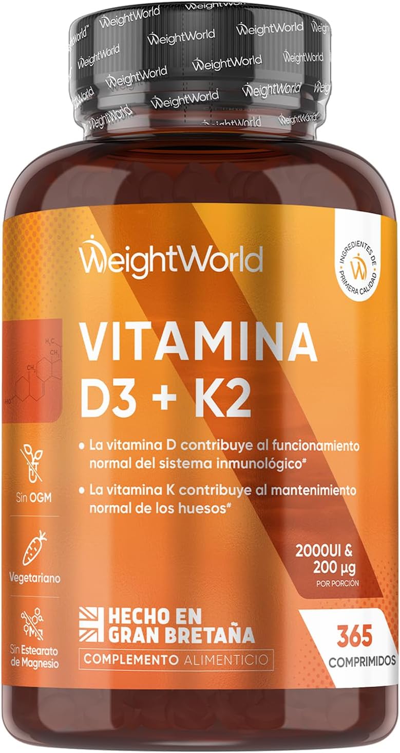 Vitamina D3 y K2