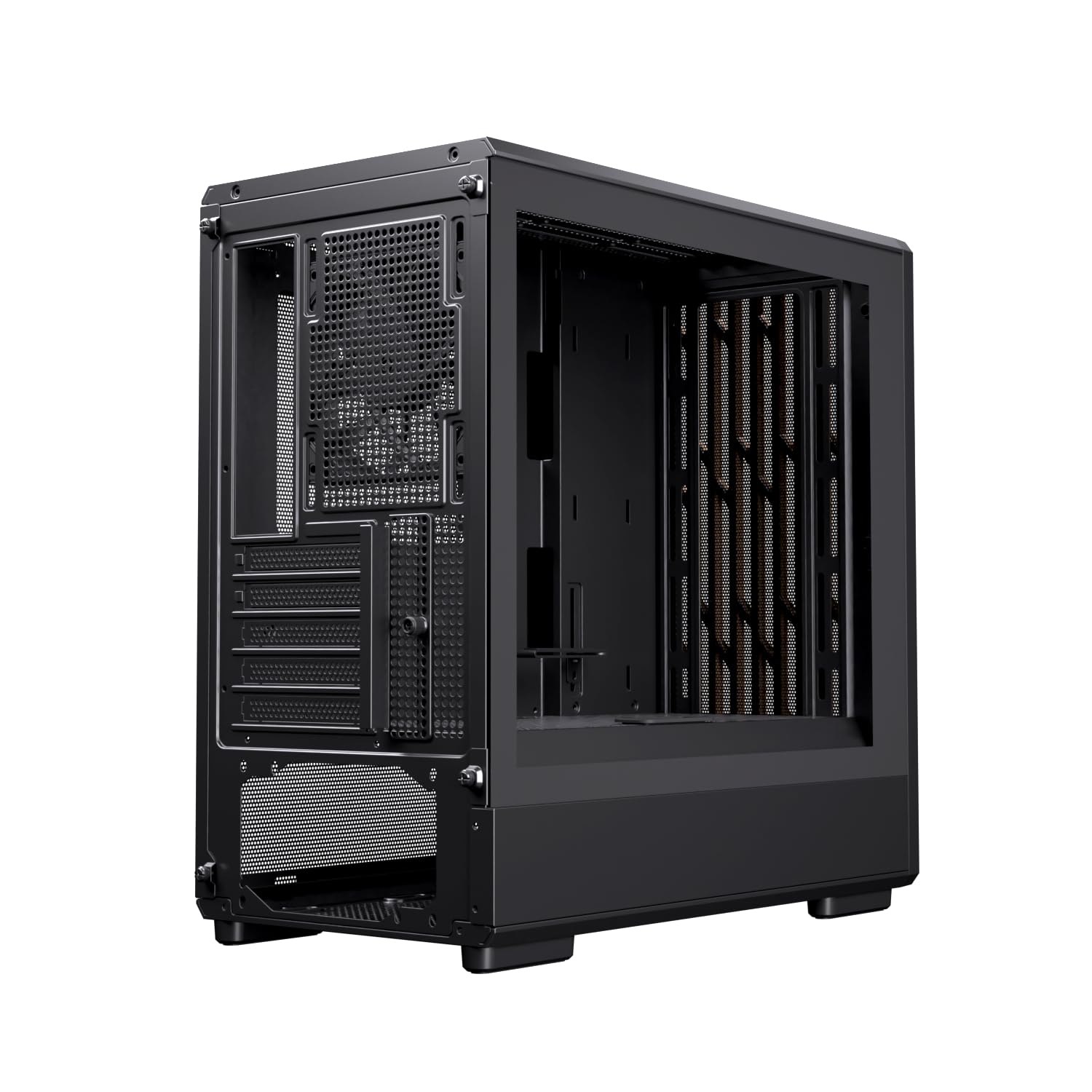 Pulse PM400 Caja de PC para Gaming, RGB, Soporte para 9 Ventiladores de 120mm, Refrigeración Líquida de 240mm (Core Negro)