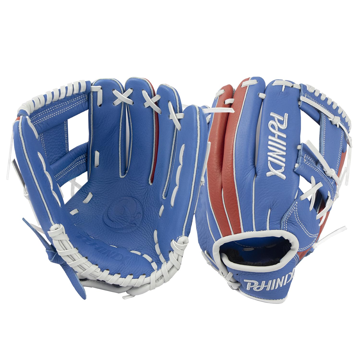 PHINIX Baseballhandschuh für Jugend/Erwachsene, Leder, Größen 27,9 cm – 30,5 cm