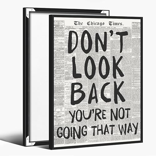 Miniatura 18 de Póster de periódico retro en blanco y negro con texto en inglés «What If It All Workout», arte de pared vintage, póster con cita de afirmación,