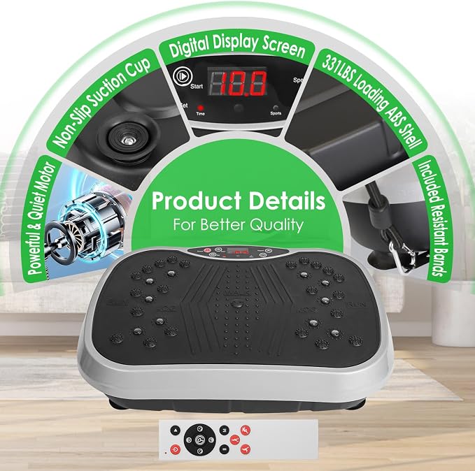 Máquina de Vibración para Ejercicio y Pérdida de Peso miniatura 7