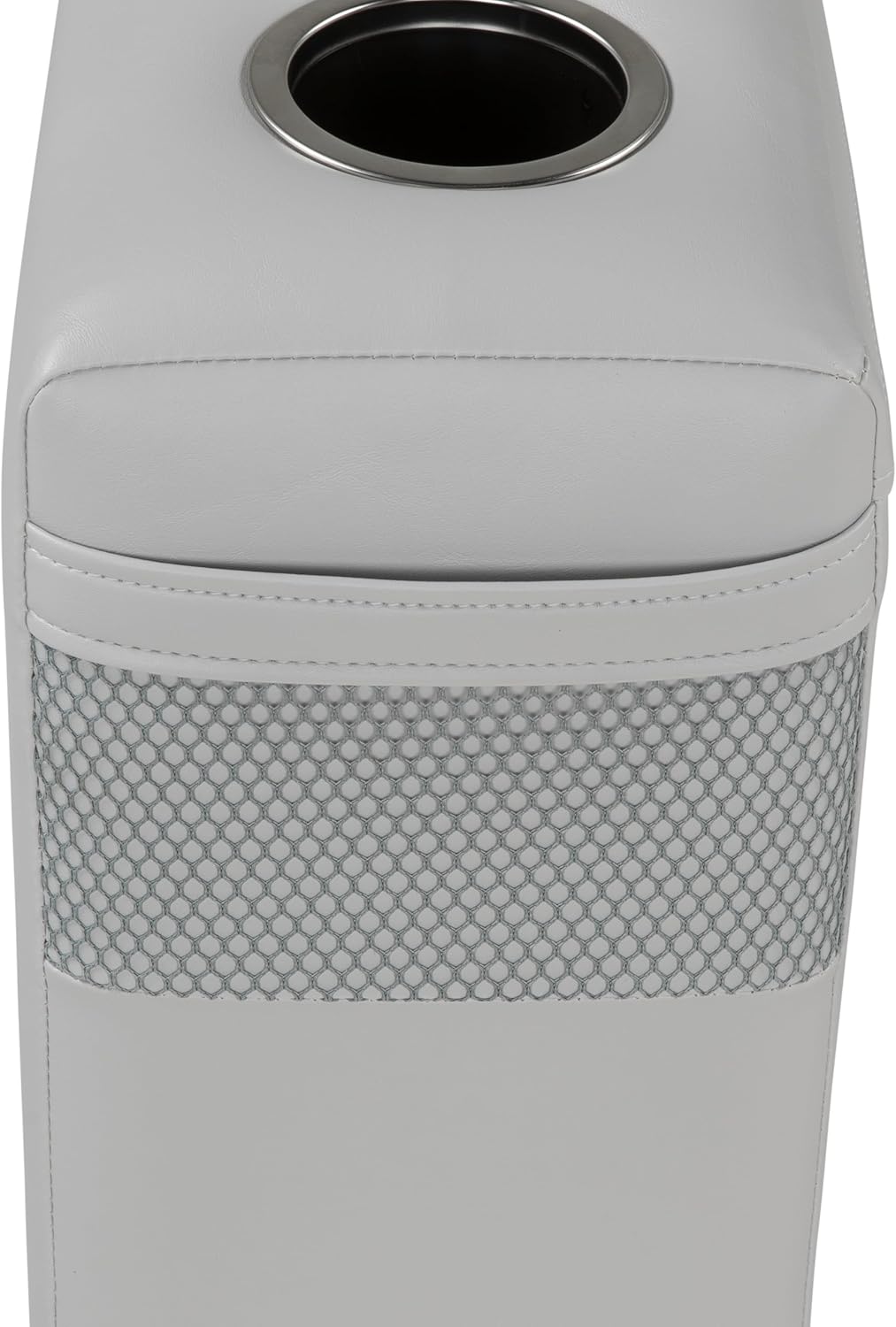 Lippert Sunset Collection Right Pontoon Armrest, Dual Built-in Cup Holders, Marine-Grade Vinyl, Comfort Padded, Easy Installation, Fits Most Pontoons – 2025000672