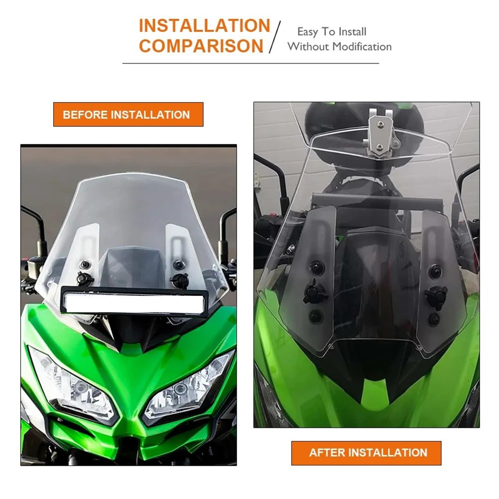 Uchwyt do nawigacji GPS uchwyt Pasuje do Versys 650 2015-2025 Akcesoria motocyklowe Uchwyt na telefon komórkowy Stojak na nawigację GPS(NO LOGO)