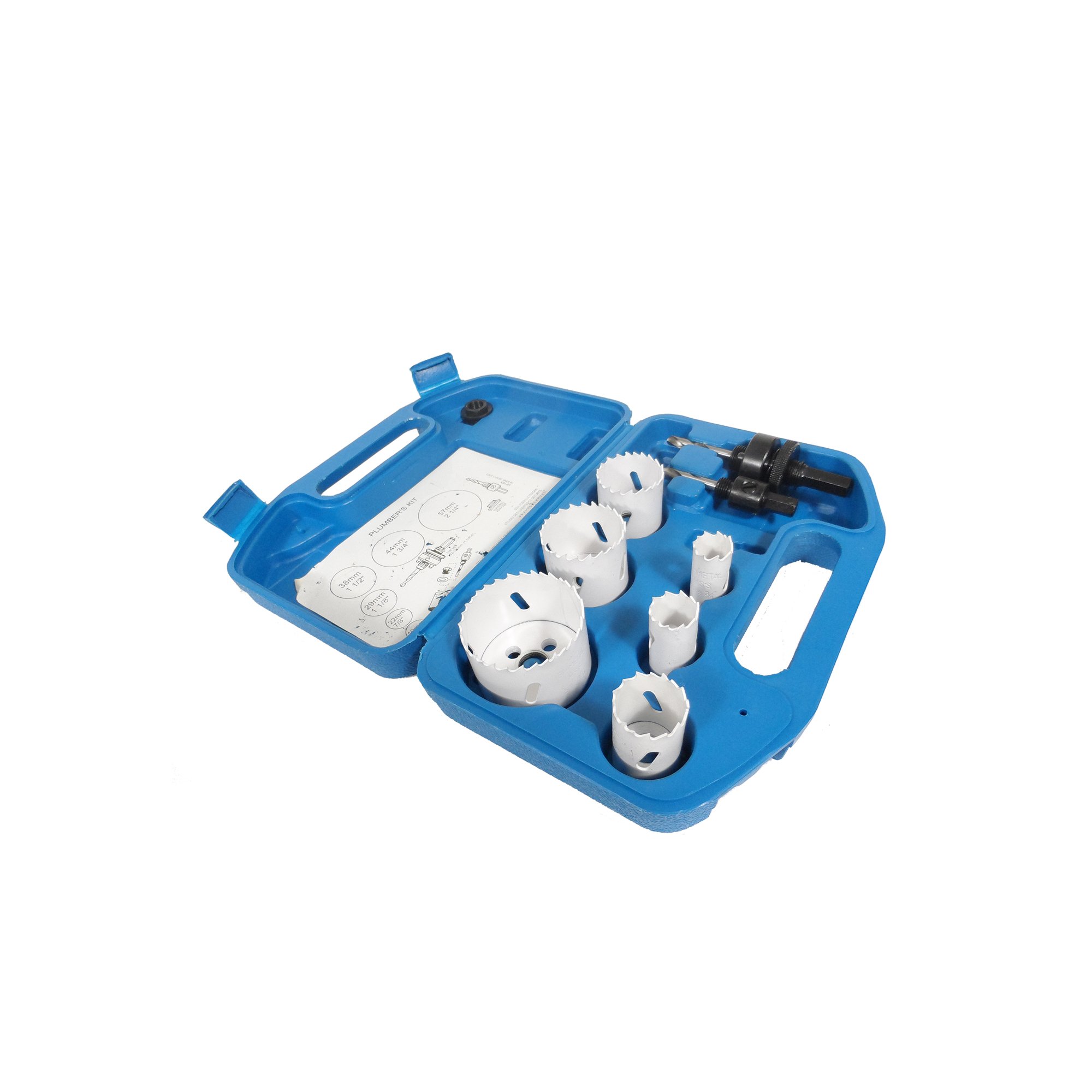 Bi-Metal Round Drill Bits Circular Saw Bit Set (9 Piece Set)