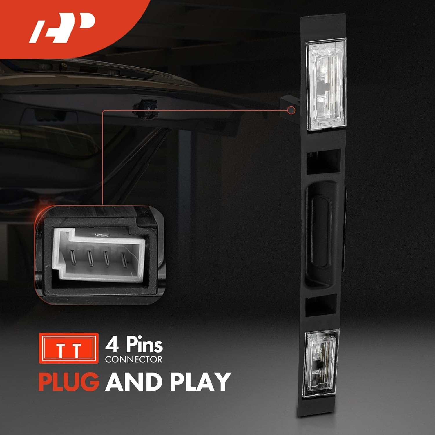 A-Premium Tailgate Handle Release Switch Compatible with BMW E83 Series X3 2004-2010, Rear Side