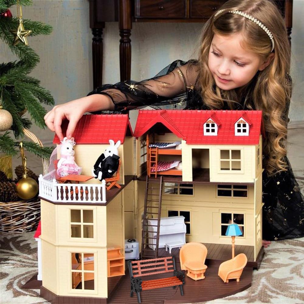 Meubles miniatures en bois pour maisons de poupées, échelle 1/12 - Petit Bonheur Meubles miniatures en bois pour maisons de poupées, échelle 1/12 - Petit Bonheur
