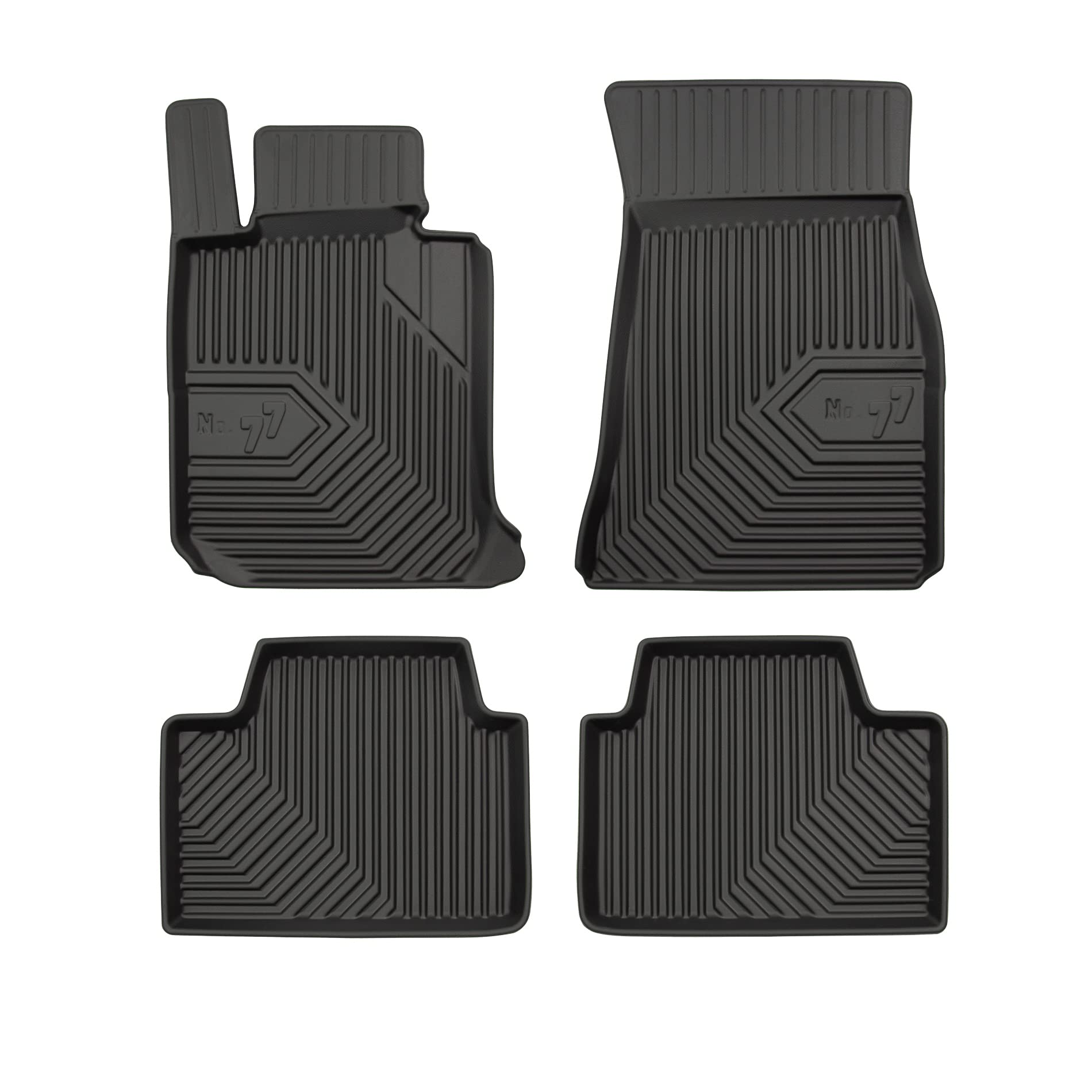 FROGUM No.77 Alfombrillas para Coche Alfombras para BMW Serie 3 G20 Desde 2018 | Borde Alto | para Todo el año | Tamaño