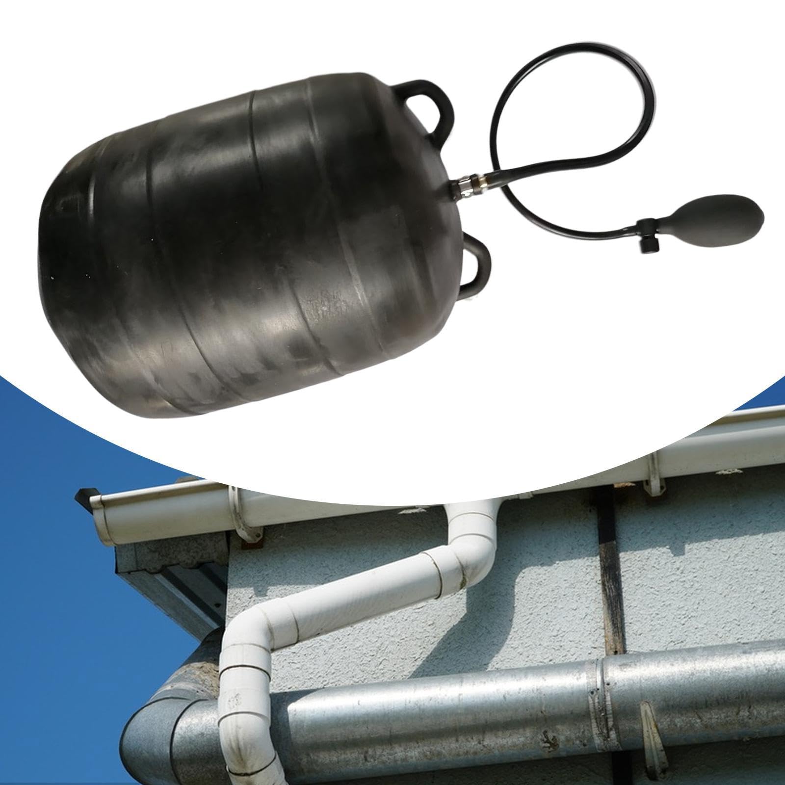 predolo Tapón de Prueba de Alcantarillado Tapón de Tubería Inflable Globo Robusto Profesional Hogar Trabajo Pesado Reparación Práctico Caucho Mantenimiento, Dn200mm