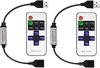 Vista 17 de Mini control remoto inalámbrico RF para luces de tira LED de un solo color 3528 5050, control remoto inalámbrico con conector, atenuador de luz