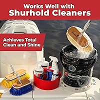 Vista 8 de SHURHOLD Classic 10" Deck Brush Amarillo suave