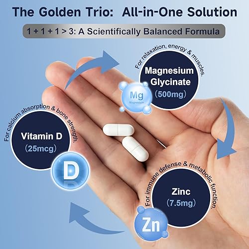 Miniatura 3 de DRFOSTER Glicinato de magnesio 500mg