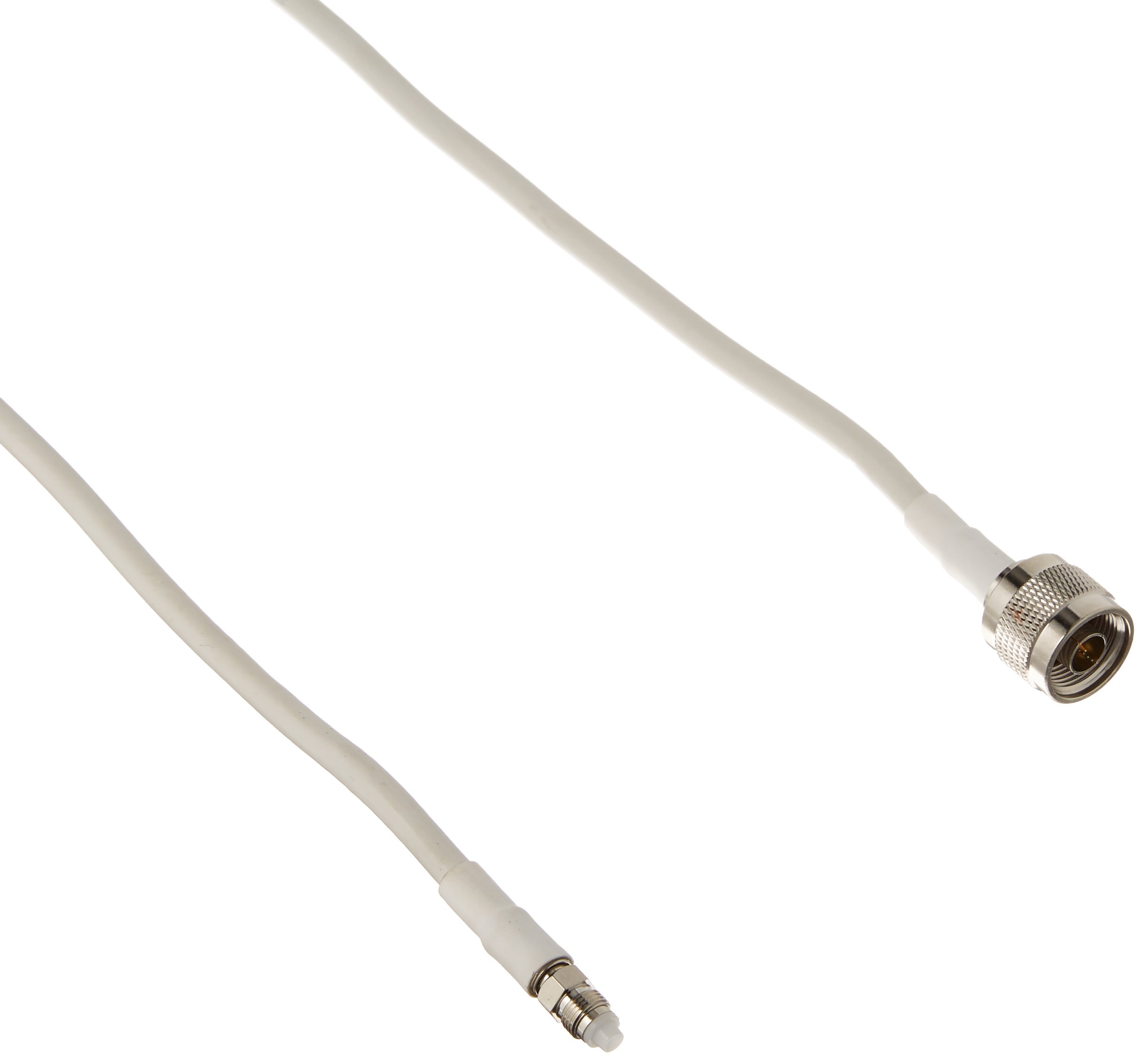 SureCall 40 ' White SC240 Ultra Low Loss Coax Cable with FME-Female/N-Male connectors for All Cellular devices - Black