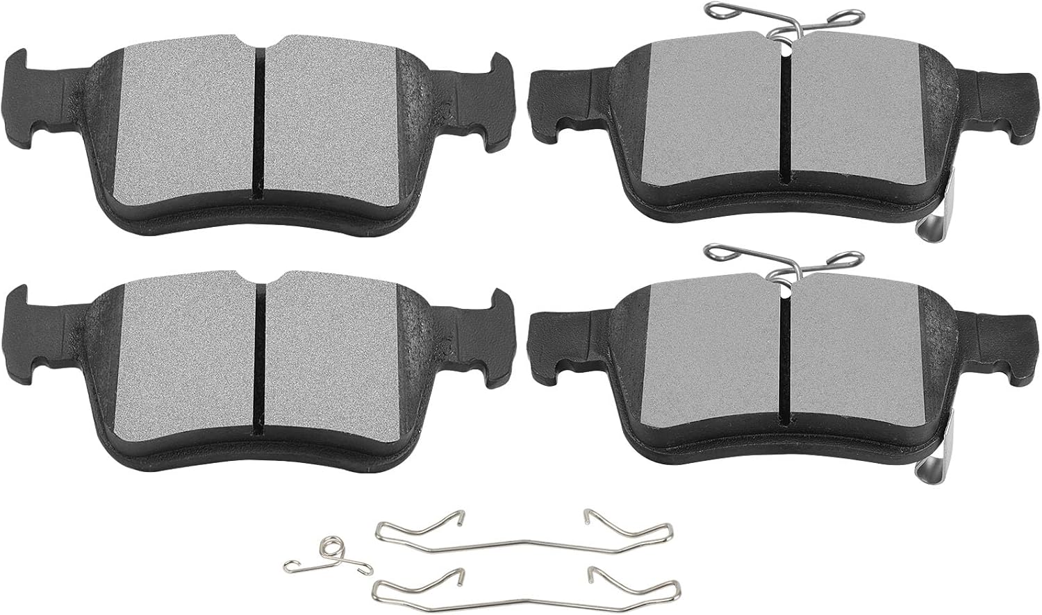 SCITOO D1878 Ceramic Brake Pads Sets Rear w/Hardware Replacement For Acura For RDX 2019-2021,For Honda For Civic 2016-2023