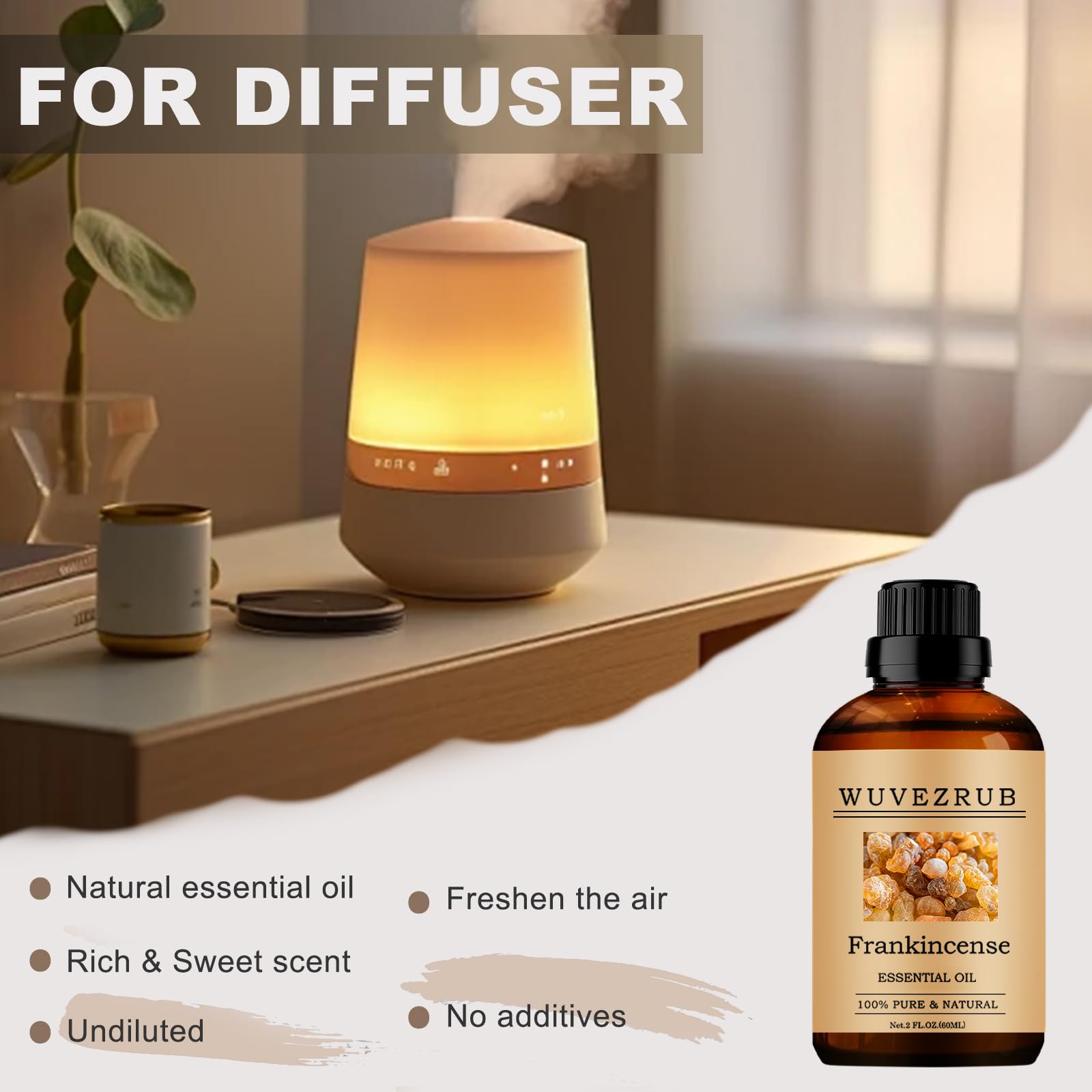 Amazon.com: Frankincense Essential Oils, 60ML Pure and Natural