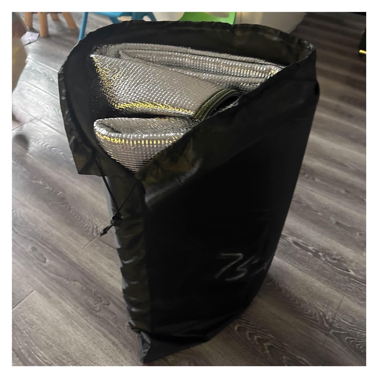Camping-Aluminium-Schaumstoffmatte, faltbar, doppelseitig, isolierend, thermisch, wasserdicht, ultraleichte Bodenmatte für Zelte