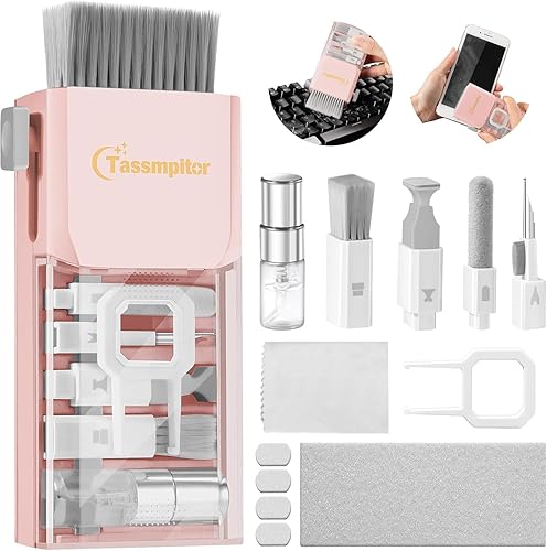 Miniatura 11 de Kit de Limpieza de Teclado, Limpiador de Teclado, Limpiador Todo en Uno para Pantalla de Computadora y Laptop, Kit de Limpieza Electrónica Compacto