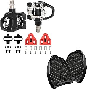 BUCKLOS Pour SPD/LOOK DELTA Pédale De Vélo Double Fonction Vélo Pédale