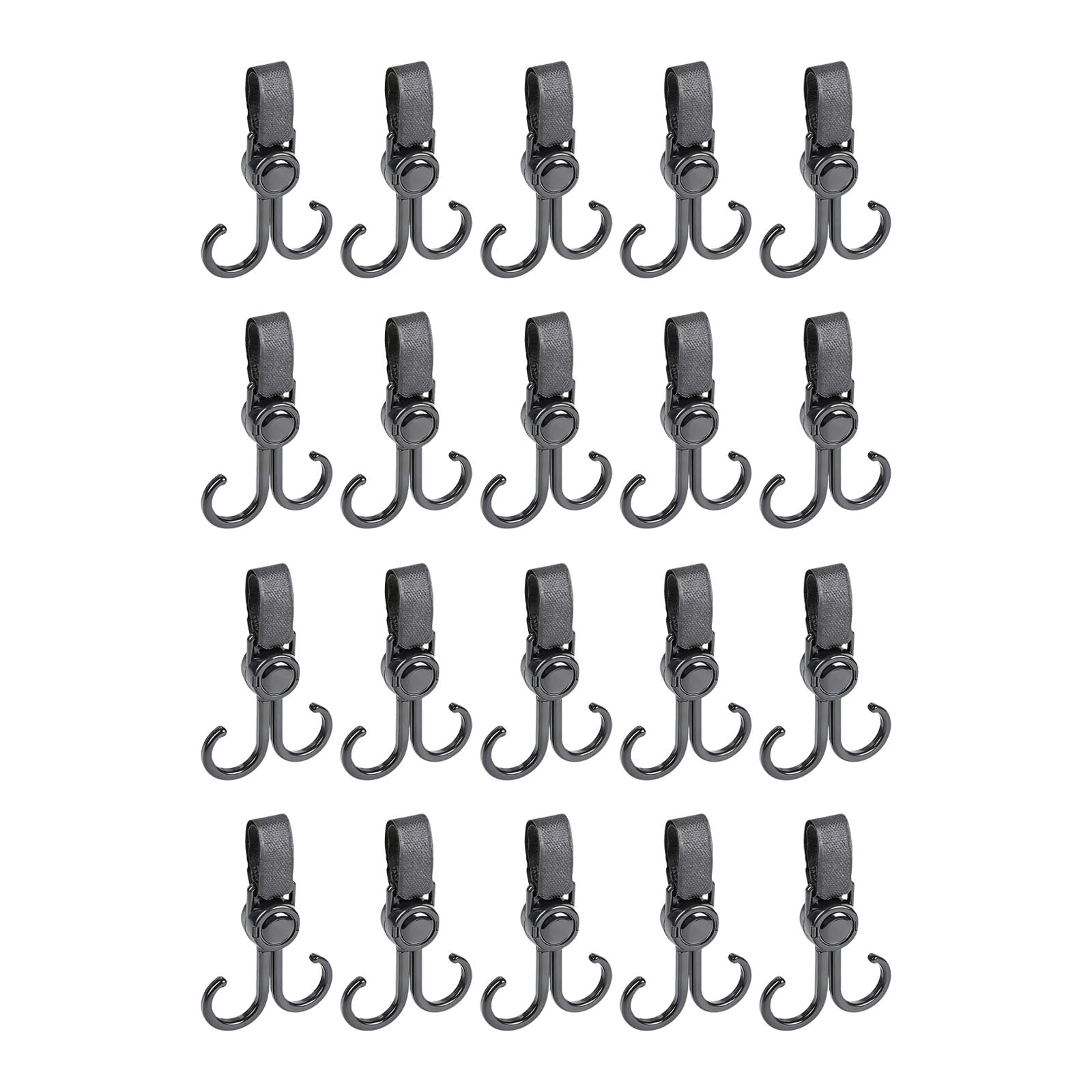 Tsophreniq Practical Hook with Adjustable Strap for Including Scooters and Strollers Construction Hanger Hook