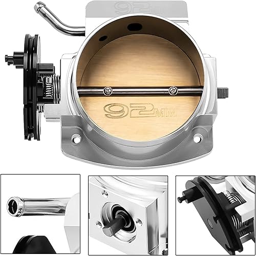 Miniatura 21 de Cuerpo del acelerador de 3.622 in para LS1 LS2 LS6 LS3 LS LS7 SX LS 4 Tornillos Cuerpo del acelerador con sensores de posición del acelerador TPS