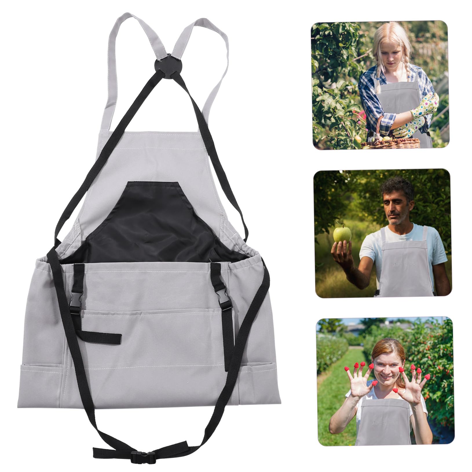 Abaodam Grembiule da Oxford con per e per Giardinaggio e Materiale e Leggero