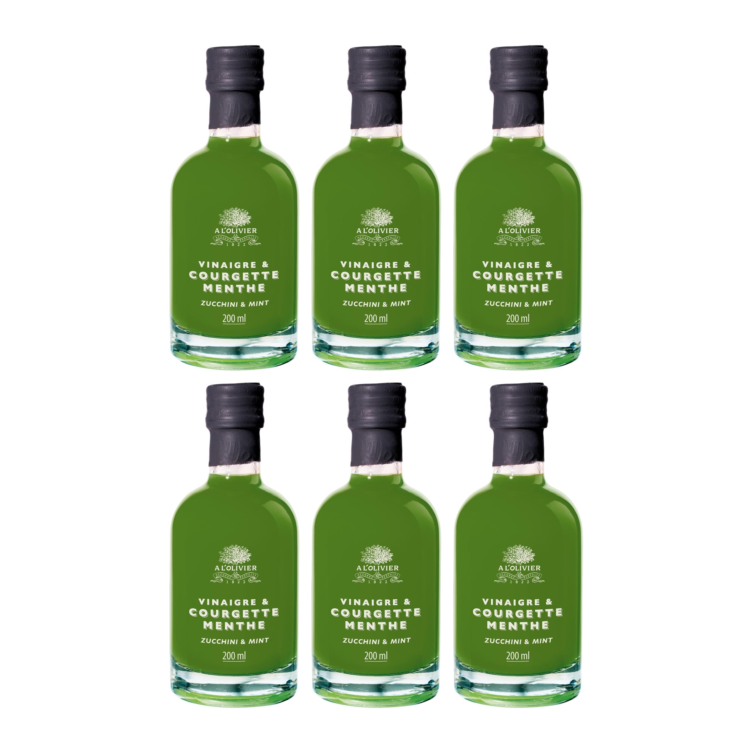 À l'Olivier Essig Zucchinifruchtfleisch Minz Frankreich inkl. FeinWert E-Book (6 x 0.2 l)