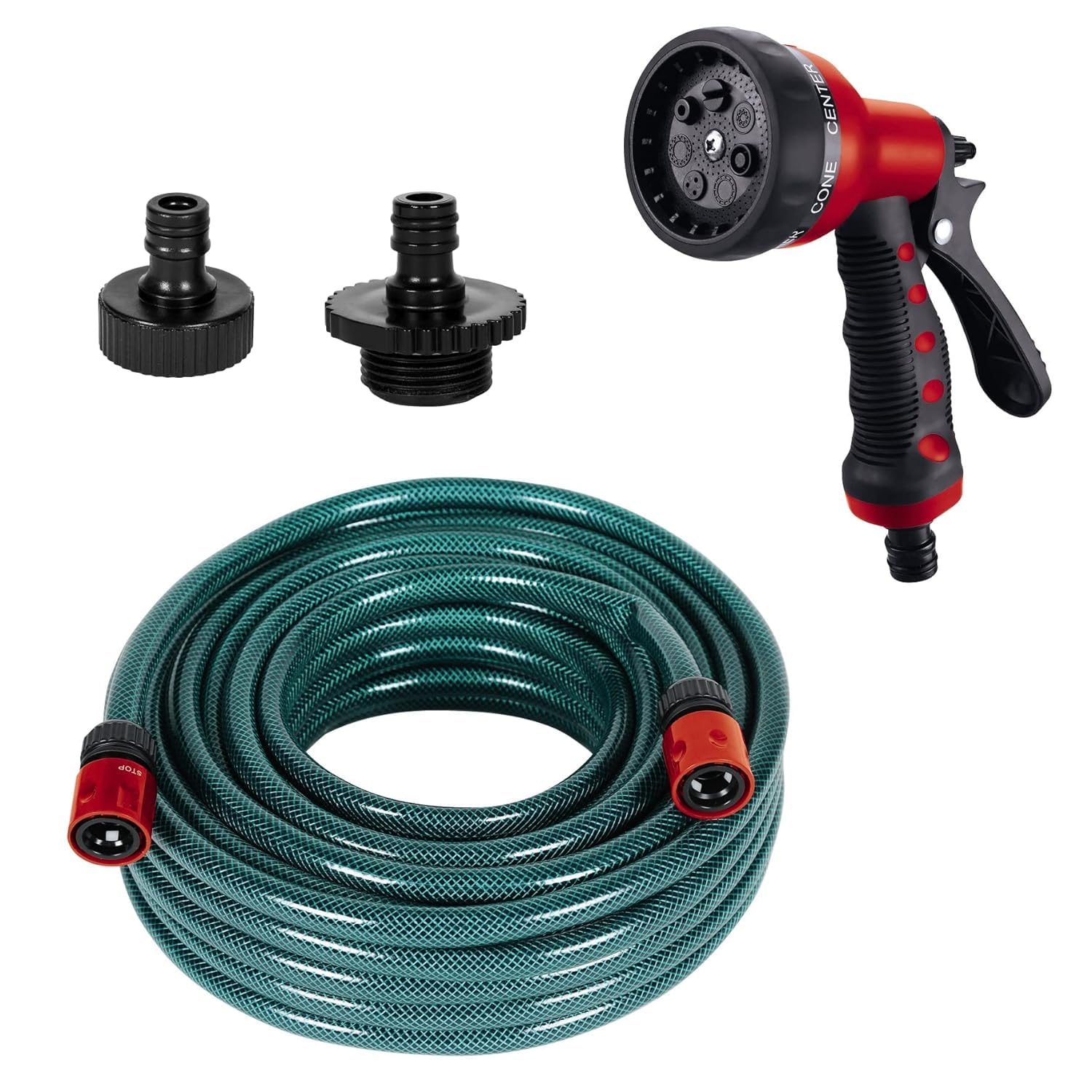 Einhell Original 4-tlg. Gartenschlauch-Set, 20 m