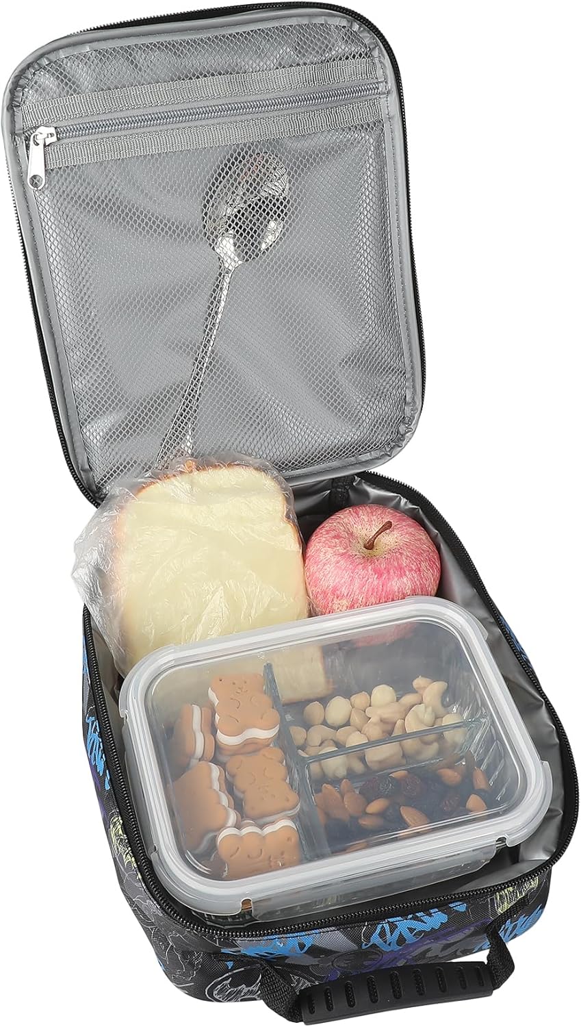 Bioworld Batman 2-Piece 16" Premium Backpack & Lunch Kit Set for boys - Image 5