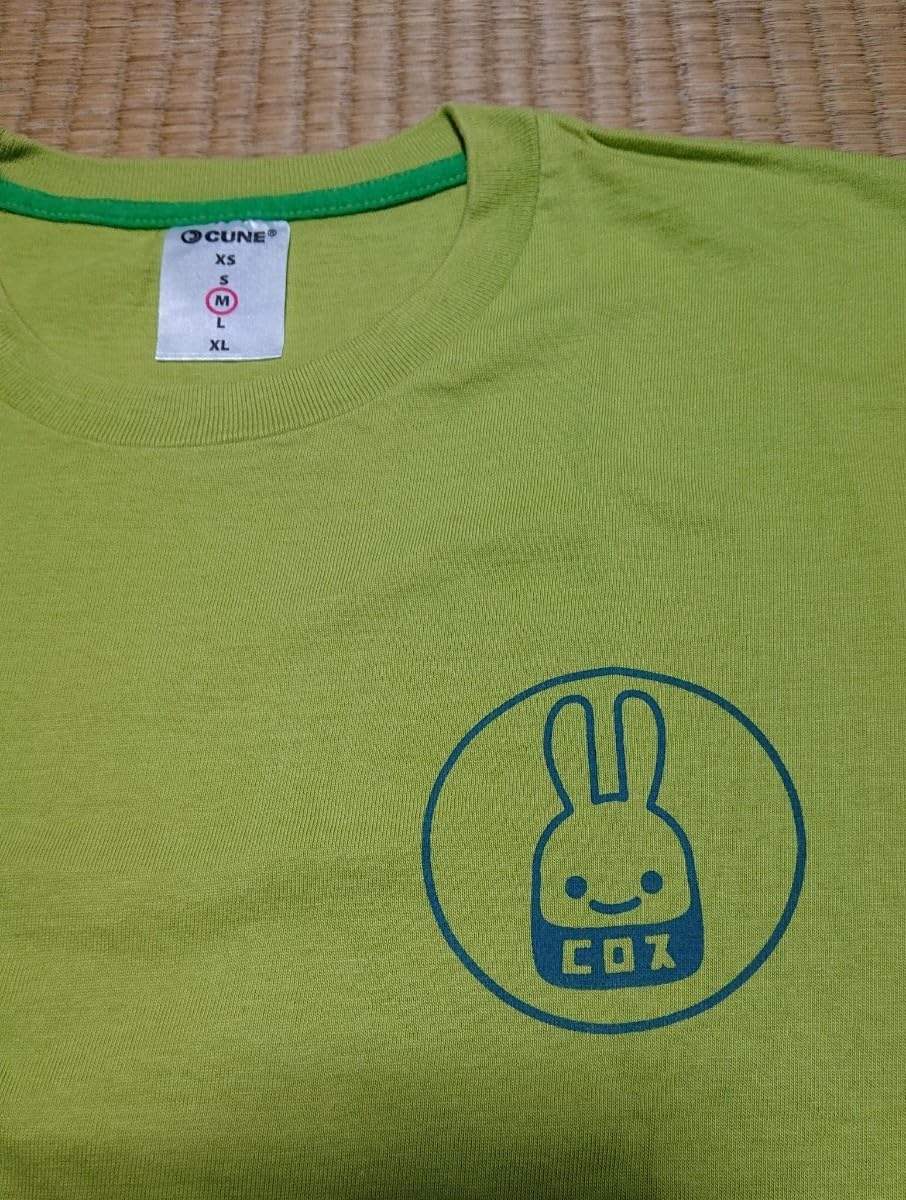 Amazon.co.jp: CUNE キューン Tシャツ コロス Mサイズ グリーン 