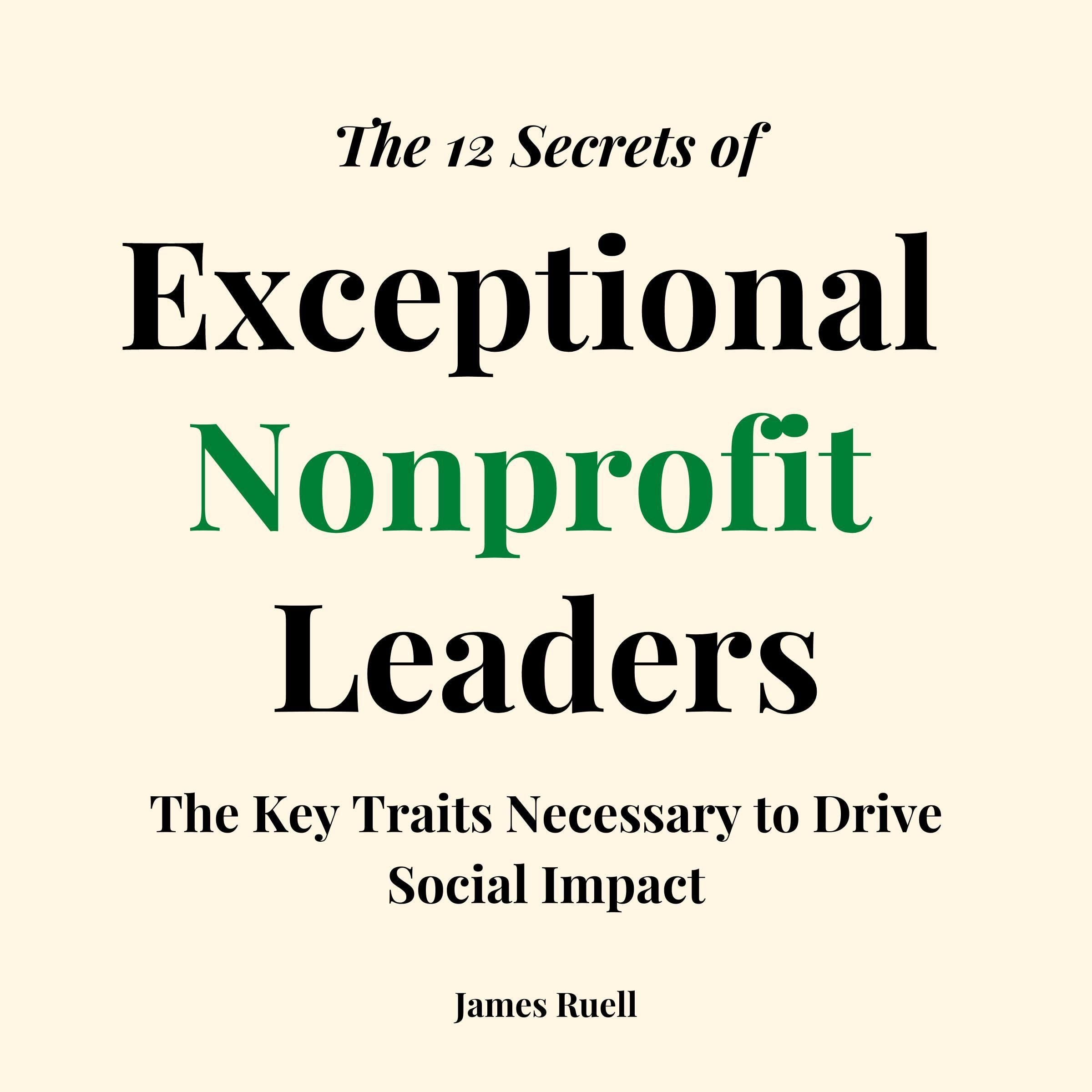Cover art for The 12 Secrets of Exceptional Nonprofit Leaders: The Key Traits Necessary to Drive Social Impact