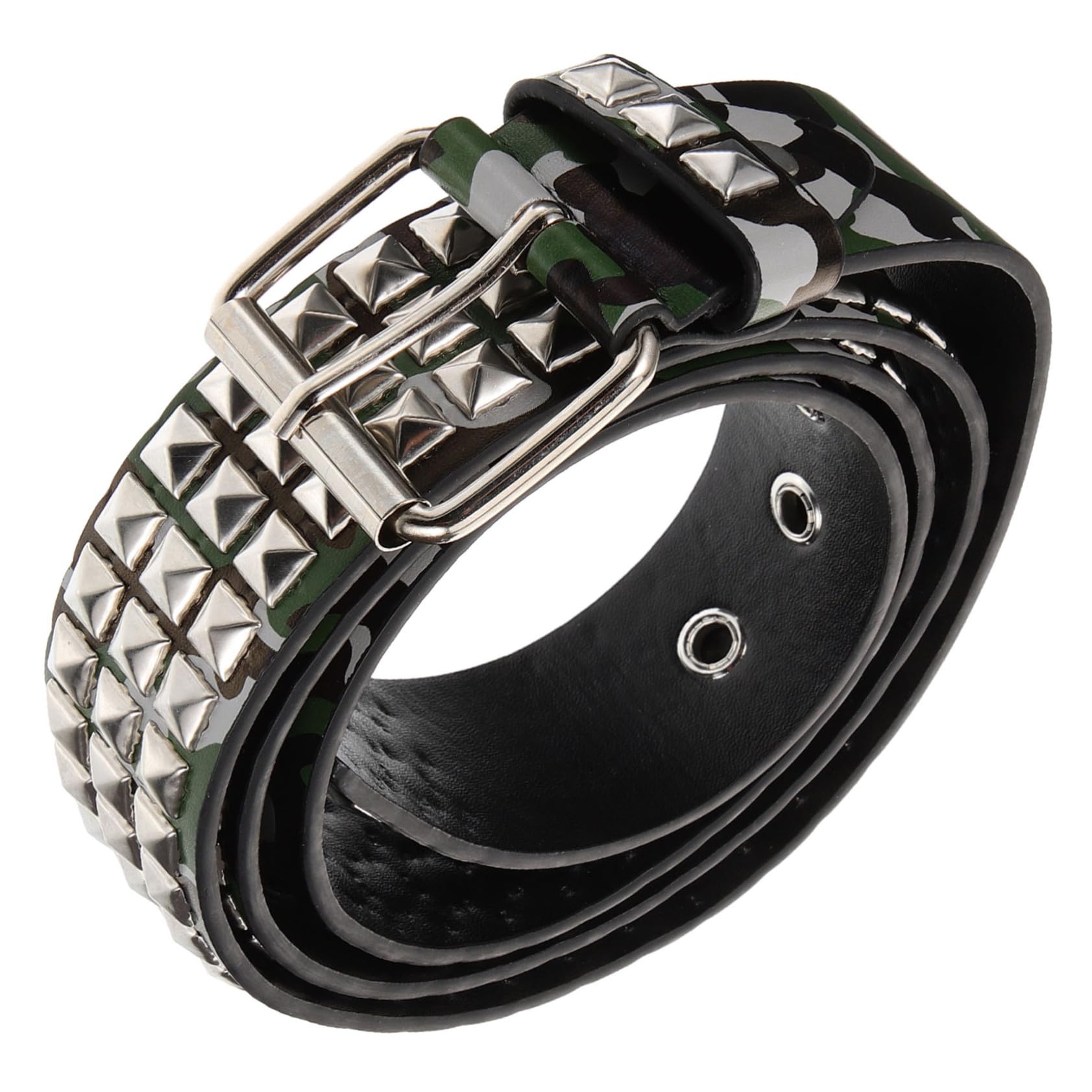 BESPORTBLE 5 Piezas Cinturón De Caballero Elástico Para Los Hombres Tela Cinturón Vaquero Cinturones Para Hombres Tejido Camuflaje Cintura Imitación De Cuero Camouflage