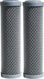 2-Pack 5-Micron High-Flow Plex Cartridge for Whole House WH-LD and Under Counter Filtration Systems, Water Filter Replacement, Extra-Fine Sediment Filter, Carbon Filter