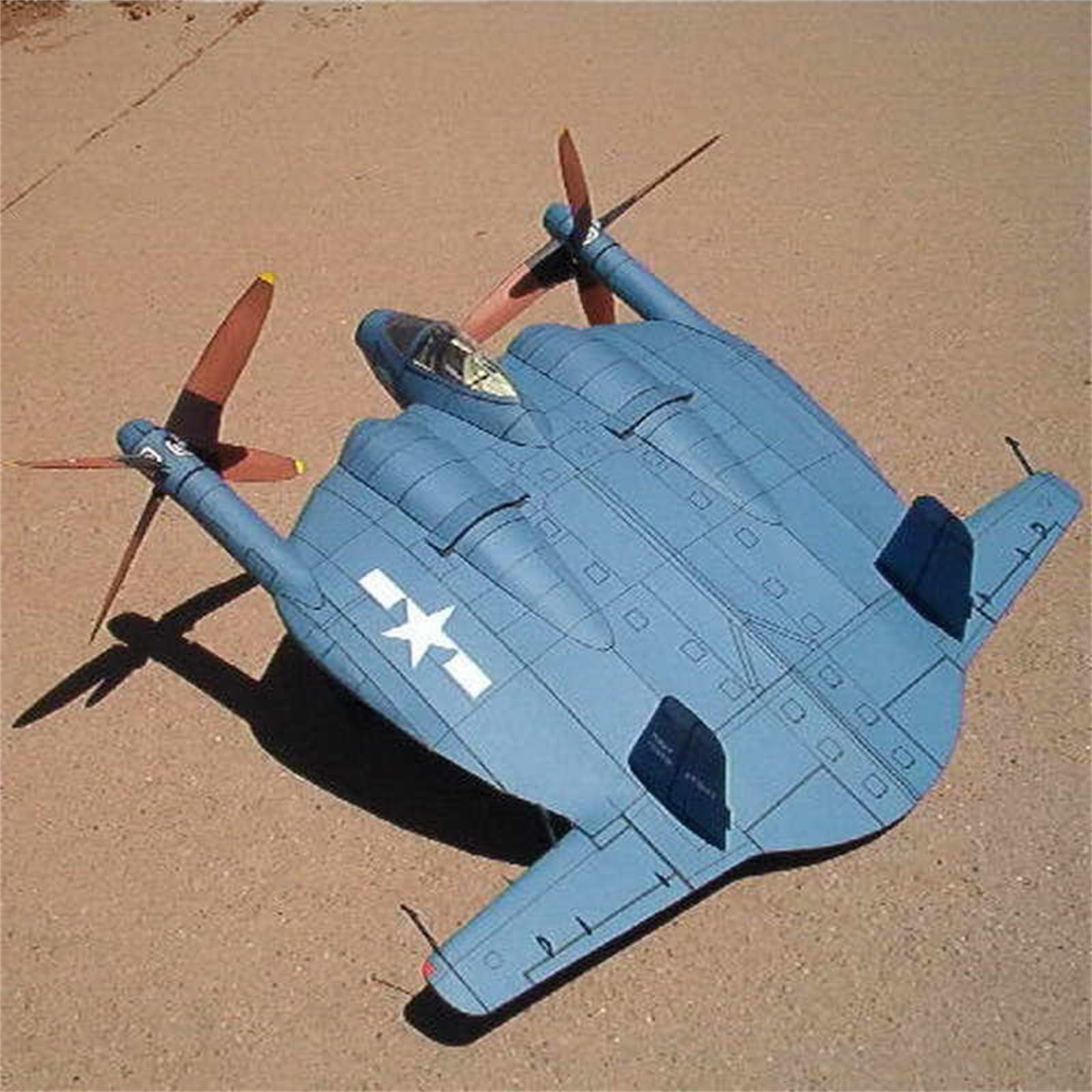 Amazon.com: American XF5U-1 Flying Pancake Aircraft Model Kit, 1