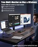 WAVLINK Universal Docking Station with DisplayLink, Dual 4K@60Hz Laptop Dock for macOS & Windows, USB-A/C Dock, 2HDMI+2DP, USB 3.0, Ethernet & Audio – Ideal For Home & Office Multi-Screen Productivity