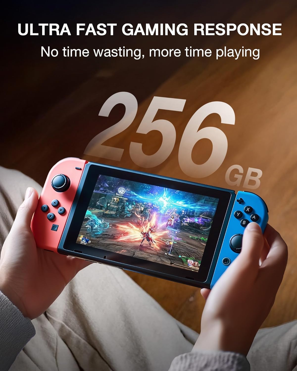 256GB CT100 microSDXC UHS-I Memory Card with Adapter - up to 100MB/s, C10, U3, V30, 4K UHD, A2, Micro SD Card for Smartphones, Tablets, Cameras, Gaming Consoles, and Drones (1 Pack) 6 71LILTh7+QL. AC SL1500