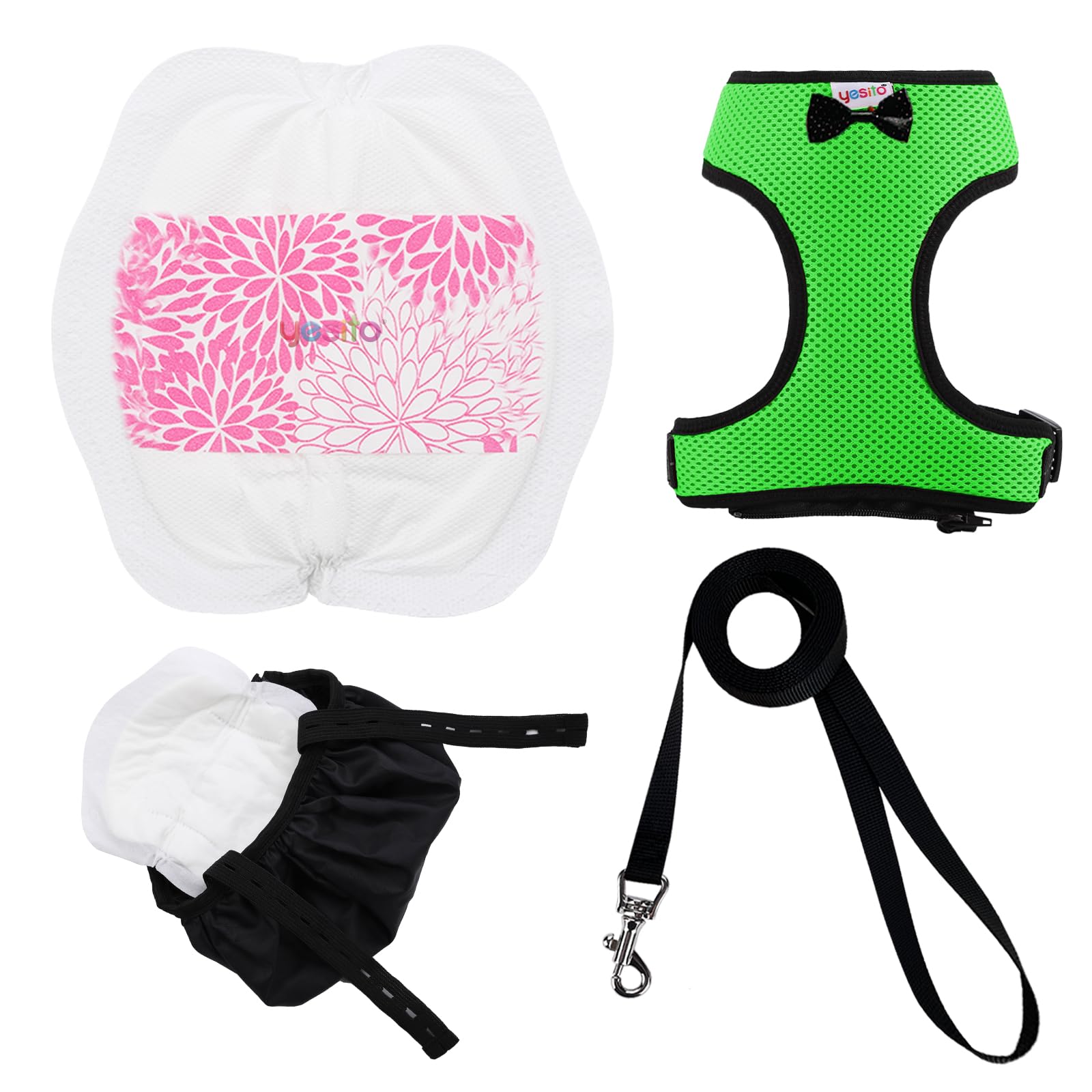Adjustable Chicken Harness Diaper (5.4ft Leash) – Breathable &amp; Washable Secure Training for Hens, Ducks &amp; Chicks | Outdoor Walking &amp; Discipline Solution