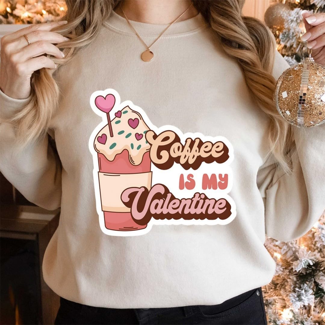 Retro Valentine's Day Iron Transfer Patch Heat Transfer Sticker Vinyl Design Iron Applique T-Shirt Clothing DIY Craft Applique Clothing Decoration (P3)