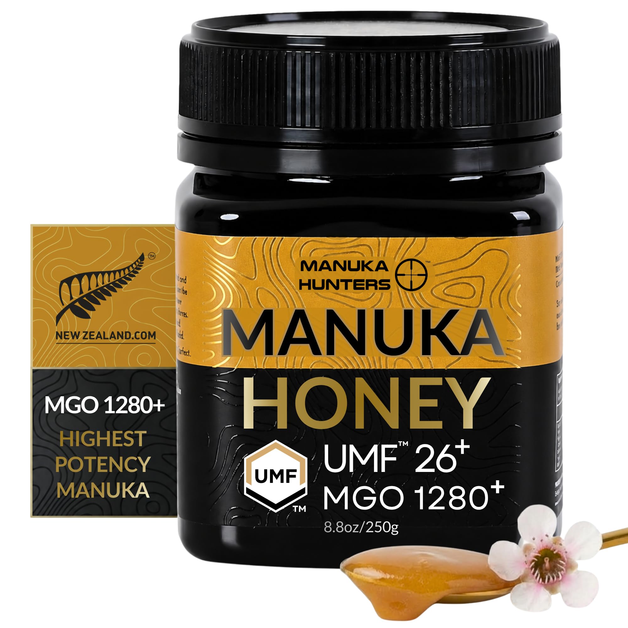 Amazon.com : Manuka Hunters UMF 26+/MGO 1280+ Certified New