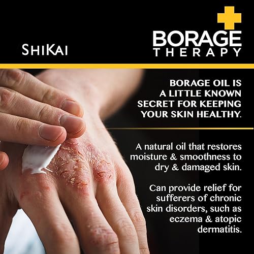 Miniatura 3 de Loción para piel seca Shikai Borage Natural Therapy, 8 onzas